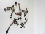tout un éventail d'outils différents qui sont sur la table