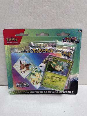 pokemon trading card set - evolutions - autocollant readable
