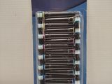 a package of toothbrush heads in the package