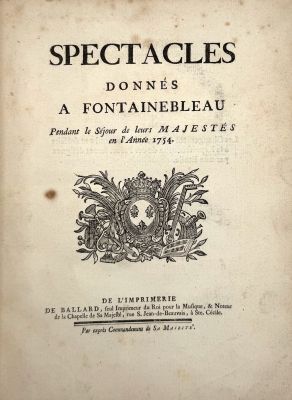 la couverture d'un livre sur laquelle figure un blason