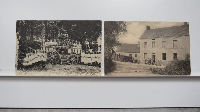 Environs de Mainsat 1) Châtain. Reposoir de la Fête-Dieu. TBE.2) ...