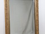 an image of a mirror sitting on top of a white table