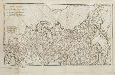 une vieille carte de l'Empire russe avec un soleil dans le ciel