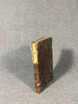 a small book that is sitting on a table
