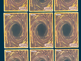 six square tiles with a picture of a black hole in the middle of them