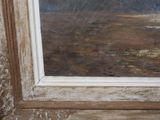 a picture of a painting on a window sill