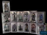 a lot of action figures that are in a box