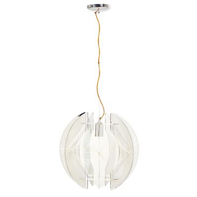 une image représentant une lampe suspendue au plafond