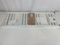 LUXEBATH - Sèche-serviettes compact 80x30cm - Blanc 12 tubes… (photo 4)