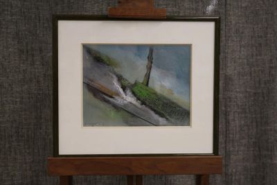 Germaine GIRAUD (XXème) « Paysage ».