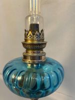 Lampe à pétrole avec pied style rocaille dans l'esprit Art N… (photo 3)