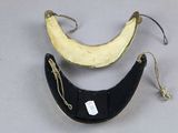 a banana that is sitting on top of a black case