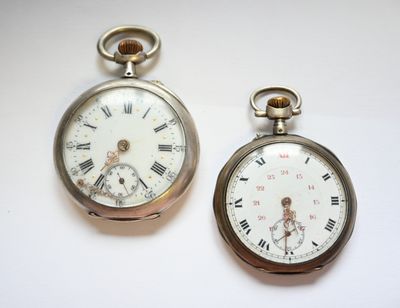 Montre Gousset Vintage Argent Poinçon Crabe - Occasion - Montre De Poche Ancienne