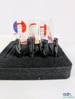 Lot de 4 porte-outils de défonçage à plaquettes réversibles …