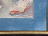 a picture of a painting of a woman reading a book