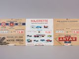 three tickets for a match between the two teams of the same team