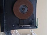 a picture of a cd player with a disc in it