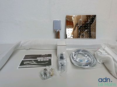 a picture of a bathroom with a sink and toiletries