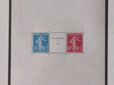a picture of a picture of a man and woman on stamps
