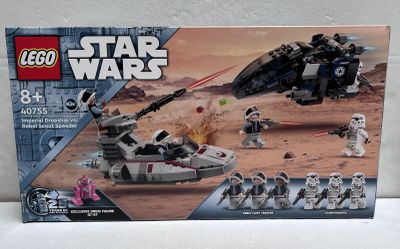 lego star wars microfighter battle set with box and instructions