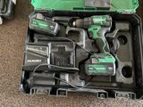 a tool kit in a case on the floor
