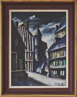 Alphonse MONGAULT (XXe siècle), dit le Peintre Paysan,