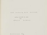 a black and white photo of an open book with writing on it