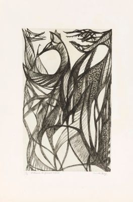 Camille BERG (1904-1991) Lot de 9 gravures en taille-douce