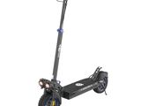 a close up of a scooter on a white background