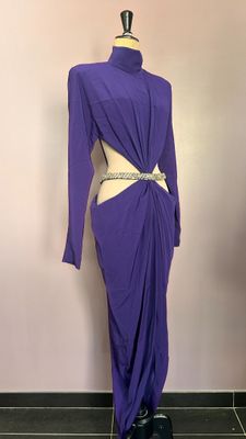 a purple dress on a mannequin mannequin mannequin mannequin mannequin mannequin mannequin mannequin mannequin