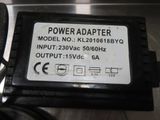 a power adapter that is sitting on a table