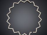 a cultured pearl and diamond necklace
