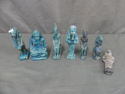 Souvenirs historiques d'Egypte dont oushebti, divinité en te…