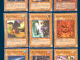 a bunch of cards that are sitting on top of a table