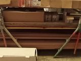 a pile of boxes sitting on top of a table