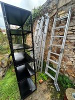 LOT DONT ECHELLE CONNECT ALU, ECHELLE PLIANTE, ET ETAGERE ME…