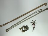 a lot of items that are laying out on the table