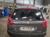 a small car that is parked in a garage