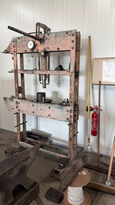 a large machine that is sitting in a room