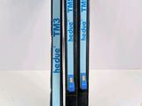two skis that are stacked on top of each other