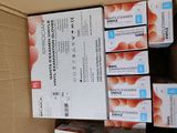 several boxes are stacked on top of each other in a cardboard box