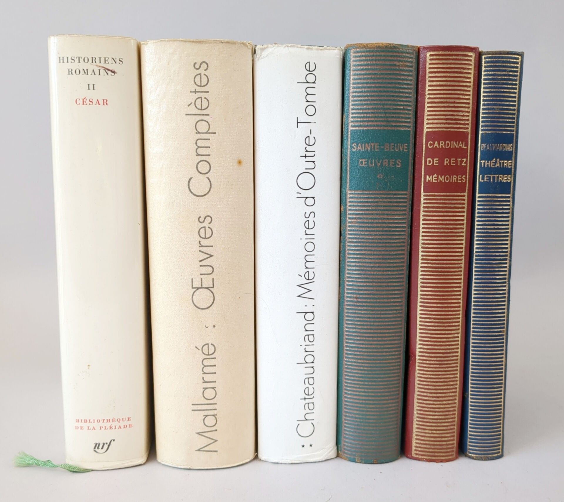 Mallarmé pléiade La Pléiade]. 6 Volumes : 1/ MALLARMÉ (Stéphane). OEuvre