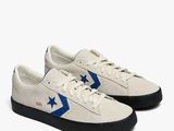 baskets Converse One Star à tige basse, en blanc et bleu