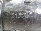 a close up of a metal object with numbers on it