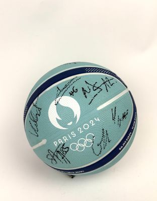 Jeux Olympiques / Paris 2024 Ballon de basket MOLTEN turquoi…