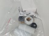 two rolls of toilet paper, a roll of toilet paper and a roll of toilet paper in a plastic bag