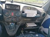 a car dashboard with a lot of items in it