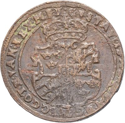 a close up of a coin on a white background
