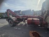a truck that is parked on the side of the road