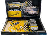 a box that has a model of a race car in it